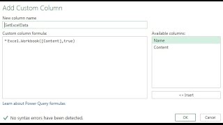 Highline Excel 2016 Class 21: Power Query Import Multiple Excel Workbooks with Multiple Sheets