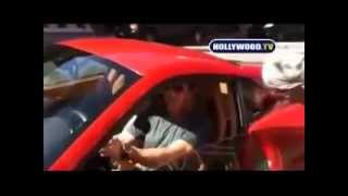 Sylvester Stallone in Ferrari 599 GTB