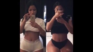 NICKI MINAJ Selfie in semi-sheer & very tight undies - I Need A Bigger Size (Boosie/The Game) (PICS)