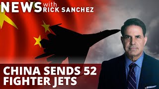 China sends 52 fighter jets into Taiwanese 'airspace'