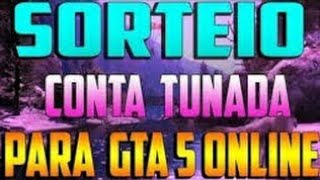 VÍDEO OFICIAL DO SORTEIO CONTA PARA PS4 GTA V ONLINE