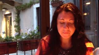 Ужин в ресторане Osteria Grotto Italy May  Garda