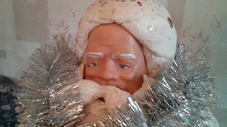 Дед Мороз ватный Клавдиевская фабрика / Santa Claus Toy