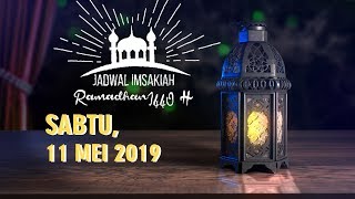 Jadwal Imsak dan Buka Puasa Sabtu 11 Mei 2019 Bulan Ramadan 1440 H