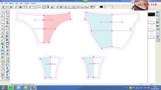 richpeace  garment   cad  software  pattern  design - formula underware