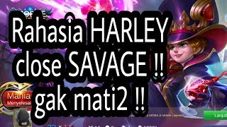 TOP (BEST) HARLEY BUILD GEAR ! Cara baru main harley (mobile legends bangbang)