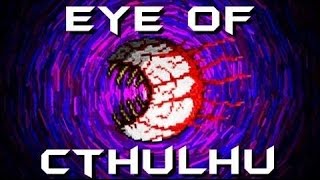 Terraria | Chlorophyte armor vs Eye of Cthulhu
