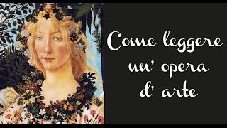 COME SI LEGGE UN'OPERA D'ARTE