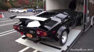 Unloading Lamborghini Countach LP 5000S