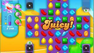 Candy Crush Soda Saga Level 1381 no boosters