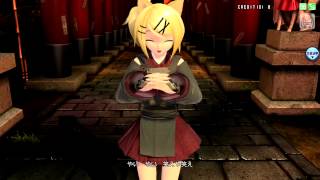 【Project DIVA Arcade】結んで開いて羅刹と骸【PV】鏡音リン 蘇芳 妖狐