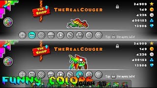 Geometry Dash [2.11] - Funny Colors Texture Pack
