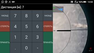 Стрельба Эдган Леший 5.5 с завалом 70метров ShootAssist.