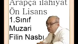 Arapça ilahiyat önlisans 1.sınıf 16.ünite muzari fiilin nasbı