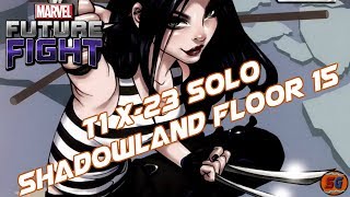 Marvel Future Fight | T1 X-23 Solo Shadowland Floor 15