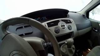 Снятие бардачка Renault Scenic 2 часть 2/ Снятие блока управления климатом Scenic 2
