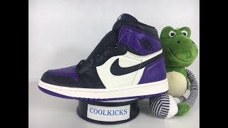 Air Jordan 1“Court Purple”