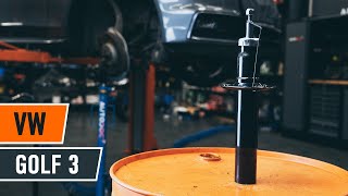 Come sostituire Ammortizzatori anteriori su VW GOLF 3 [TUTORIAL]