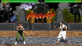 Mortal Kombat 1 (HD Remake) Sonya Full Playthrough