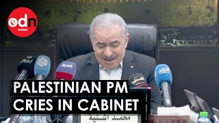 Palestinian PM Breaks Down In Tears Recounting Children Killed in Gaza