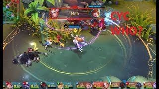 MOBILE LEGENDS ODETTE GAMEPLAY-10/0/14 KDA - HOW TO TEAMPLAY!