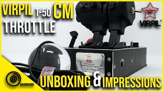 Virpil T-50 CM Mongoos Throttle | Unboxing & First Impressions