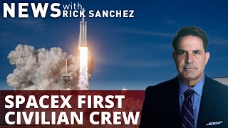 SpaceX pulls off first all-civilian space launch