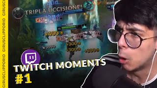 [ITA] CANELUPO TOPKING | PARRINS&LILYANE | FRAGOLA E I PREDICT - LEAGUE OF LEGENDS HIGLIGHTS #1