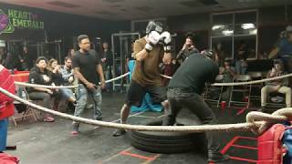 Travii Bandz "Off My Meds" at Alpha Szn Fight Exhibit 2