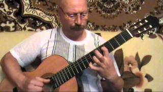 Над окошком месяц - Е. Попов (Above the window crescent - E. Popov)