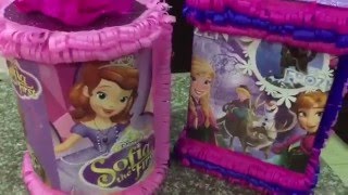 Como hacer una piñata fácil de princesa Sofía