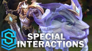 God-King Garen Special Interactions