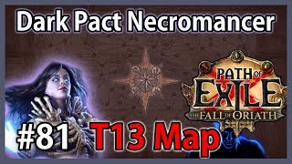 T13 Map: Scriptorium - Dark Pact Necromancer #81 - SSF Path of Exile 3.0 Harbinger League