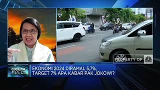 Ekonomi RI 2024 Diramal 5,7%, Target 7% Apa Kabar Pak Jokowi?