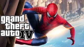 SpiderMan Powers in GTA 4 (mods)