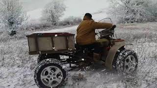 Квадроцикл 4x4 из Mitsubishi Pajero IO
