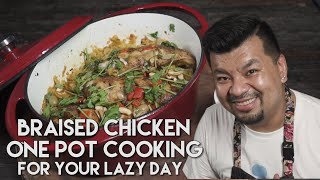 One Pot Cooking - Braised Chicken Rice Mediteranna | Gino Gonzalez