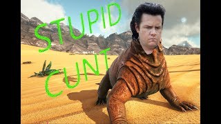 Stupid Cunt самое дебильное существо в Ark Survival добыча полимера мосхопсом
