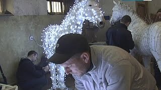 К декабрю в Королёв вернутся светодиодные лошади