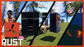 Rust Skins | 3/9/17 Urban Fridge, Bandito SMG, Army Locker & More (Rust Skins & Unboxings)