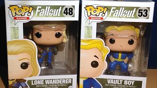 Fallout 4 Pop Vinyl (Vault boy & Lone Wanderer Female)