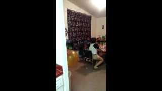 Drunk girl ball fail challenge 2013