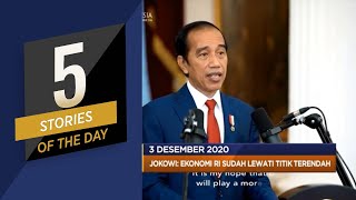 Jokowi: Ekonomi RI Lewati Titik Terendah, Hingga AS Batasi Perusahaan China Melantai Di Bursa Saham