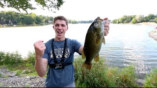 Smallmouth Bass Ate My Jig! -- Fishing Vlog