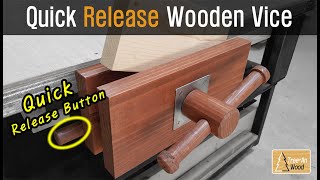 How to make Quick Release Wooden Vice (Easy to make !)