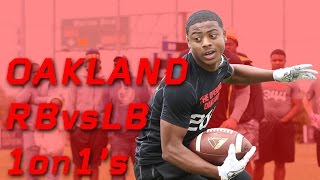 Oakland RB vs LB 1 on 1's | Nike Football's The Opening Regionals