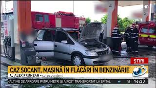 Caz şocant la Cluj. Un tânăr a murit carbonizat în maşina sa