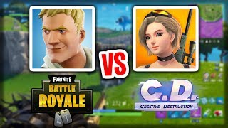 FORTNITE BATTLE ROYALE VS CREATIVE DESTRUCTION PC VERSION | Comparison - Which is the BEST