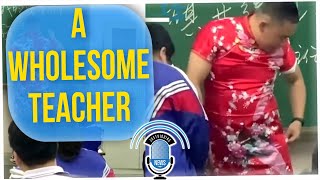 Teacher Wears a Dress to Help Students De-Stress During Exams (ft. Anthony Lee)