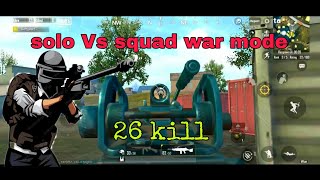 pubglite full war mode gameplay with 26 kill chicken dinner , 26kill gameplay ???